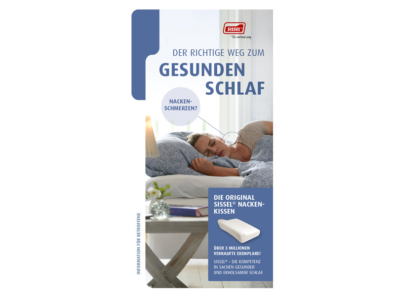 SISSEL Nackenkissen Broschüre