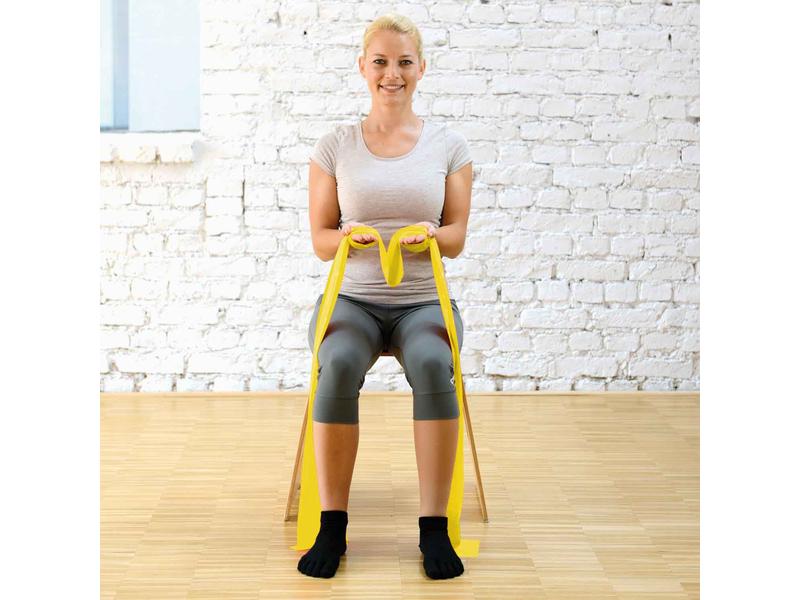 SISSEL Fitband Essential 15 cm x 2.5 m gelb