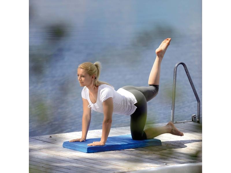 SISSEL Balancefit Pad large blau marmoriert