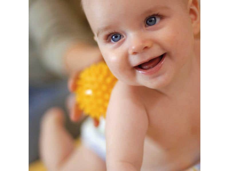 Sissel Spiky-Ball, Ø 8 cm, gelb