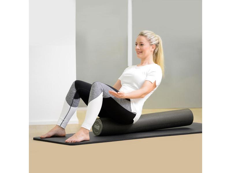 SISSEL Pilates Roller Pro 15 x 100 cm Grau