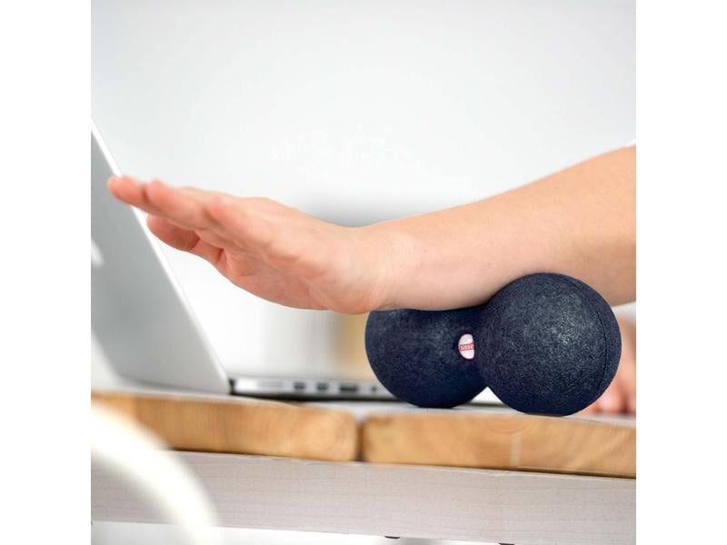SISSEL Myofascia Double Ball klein Ø 8 cm schwarz