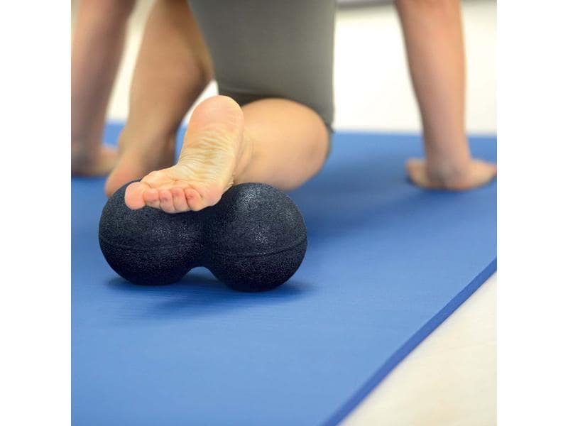 SISSEL Myofascia Double Ball gross Ø 12 cm schwarz