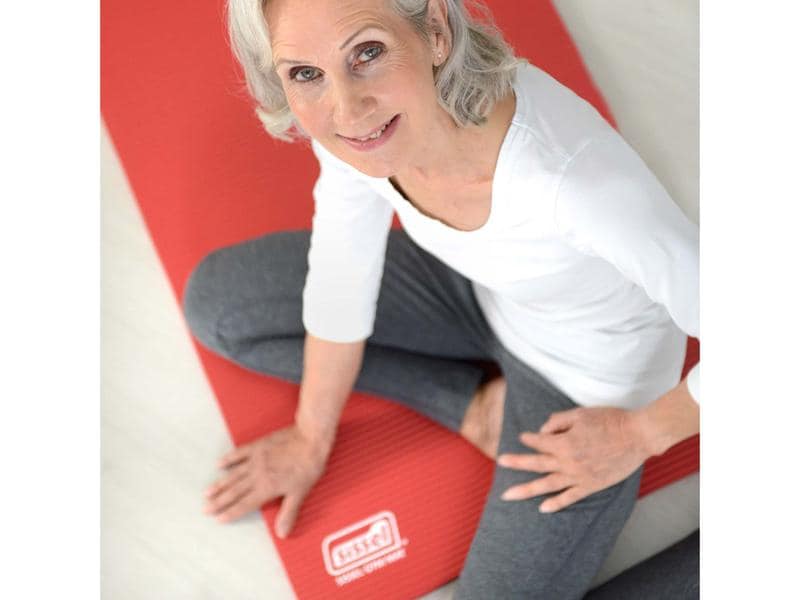 SISSEL Gym Mat 1.5 cm rot