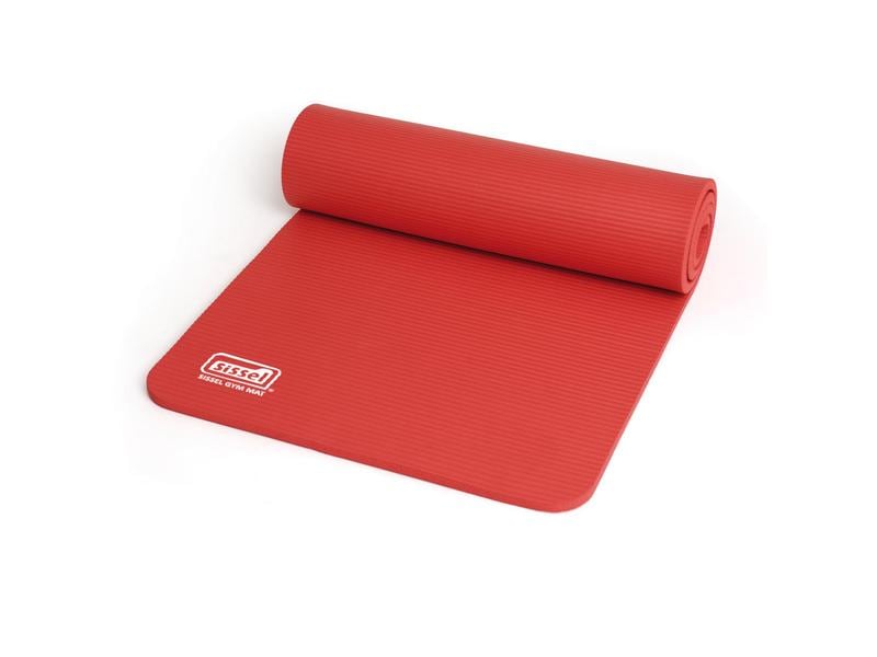 SISSEL Gym Mat 1.5 cm rot