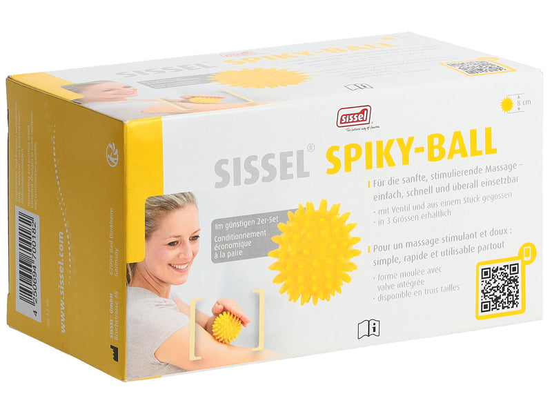Sissel Spiky-Ball, Ø 8 cm, gelb